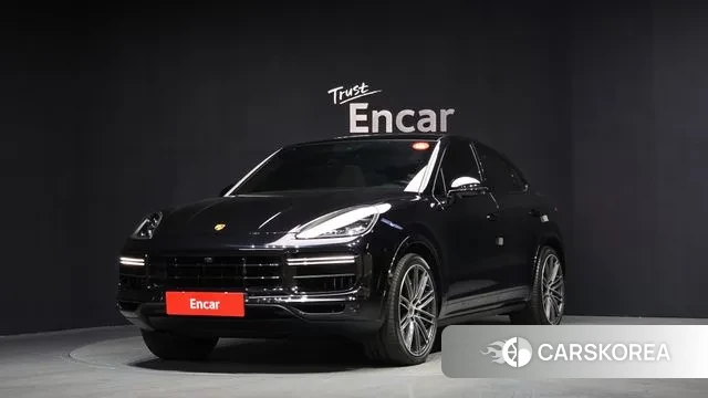 Porsche Cayenne (PO536) 2021 Черный из Кореи