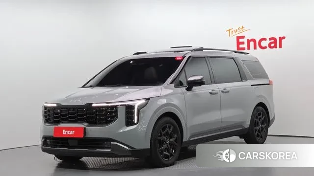 Kia The New Carnival 4th Generation 2024 Серебристо-серый из Кореи