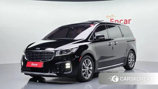 Kia The New Carnival 2019 Черный из Кореи