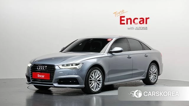 Audi New A6 2018 Серебристо-серый из Кореи