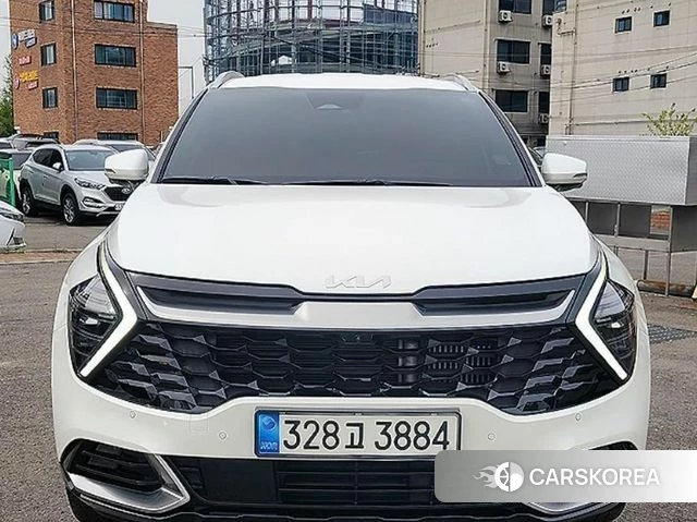 Kia Sportage 5th Generation Hybrid 2021 Белый из Кореи