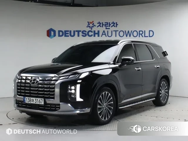 Hyundai The New Palisade 2022 Черный из Кореи