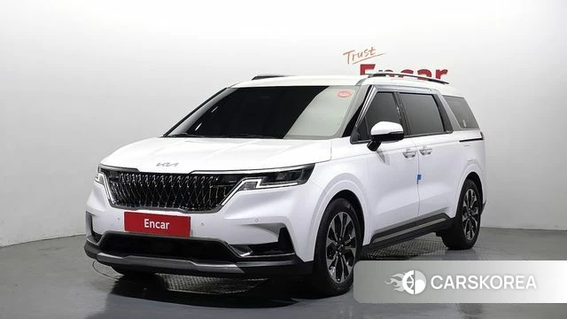 Kia Carnival 4th generation 2023 Белый из Кореи