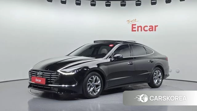 Hyundai Sonata (DN8) 2019 Черный из Кореи