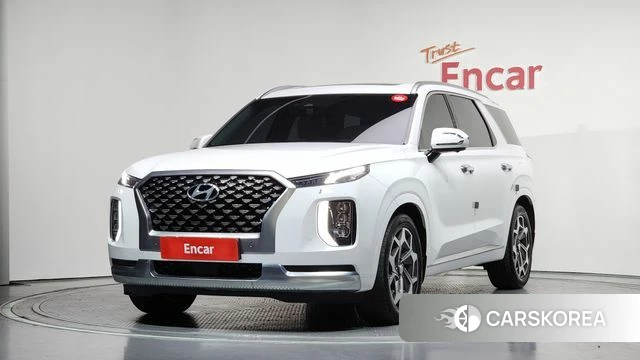 Hyundai Palisade 2021 Белый из Кореи