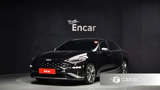 Kia K8 2021 Черный из Кореи