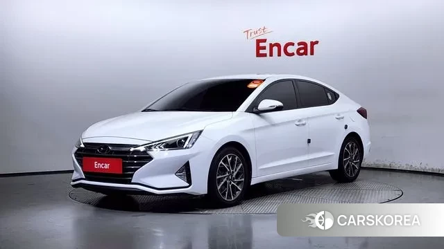 Hyundai The New Avante AD 2019 Белый из Кореи