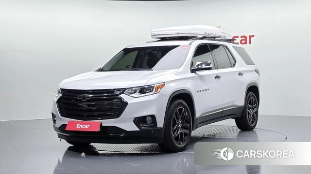 Chevrolet (GM Daewoo) Traverse 2020 Белый из Кореи