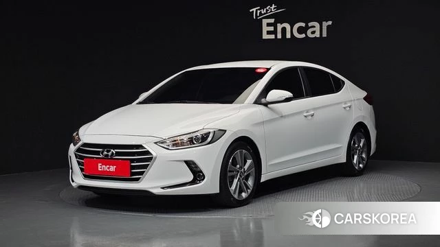 Hyundai Avante AD 2018 Белый из Кореи