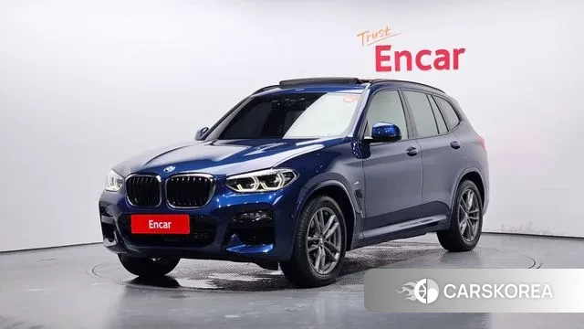 BMW X3 (G01) 2020 Синий из Кореи