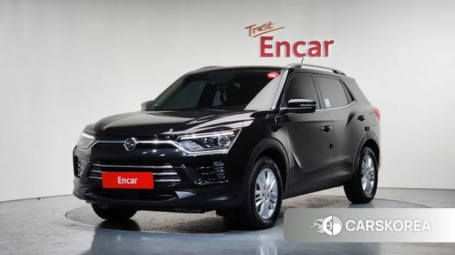 Ssangyong Beautiful Korando 2020 Черный из Кореи