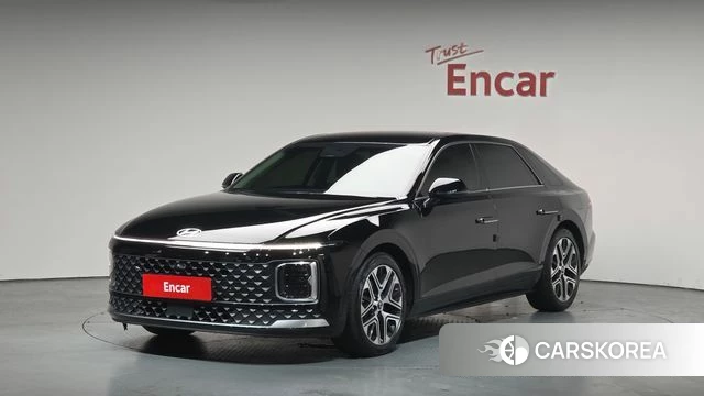 Hyundai Grandeur (GN7) 2023 Черный из Кореи