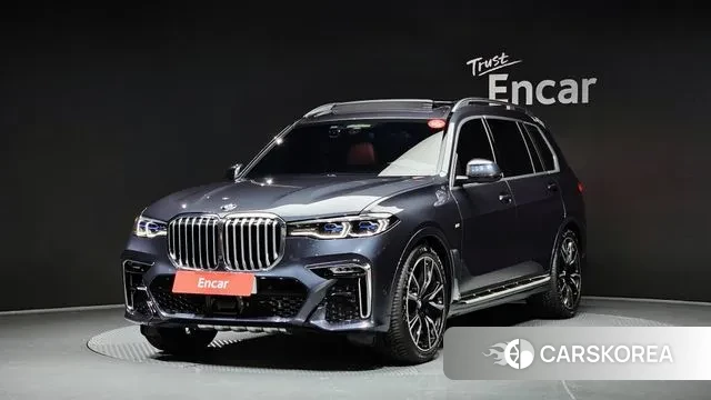 BMW X7 (G07) 2022 Серый из Кореи