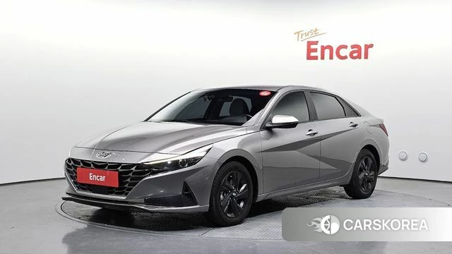 Hyundai Avante Hybrid (CN7) 2022 Серый из Кореи