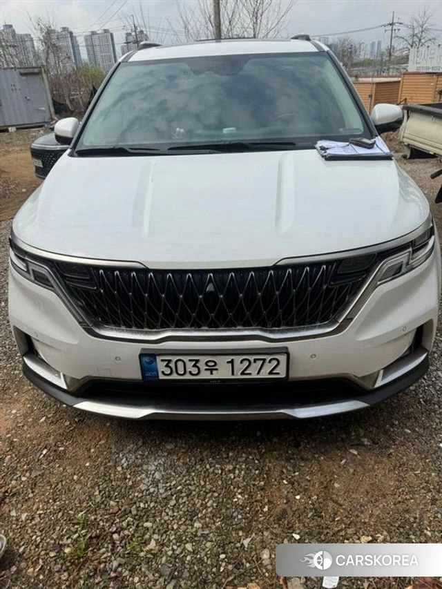 Kia Carnival 4th generation 2021 Белый из Кореи