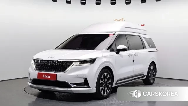 Kia Carnival 4th generation 2021 Белый из Кореи