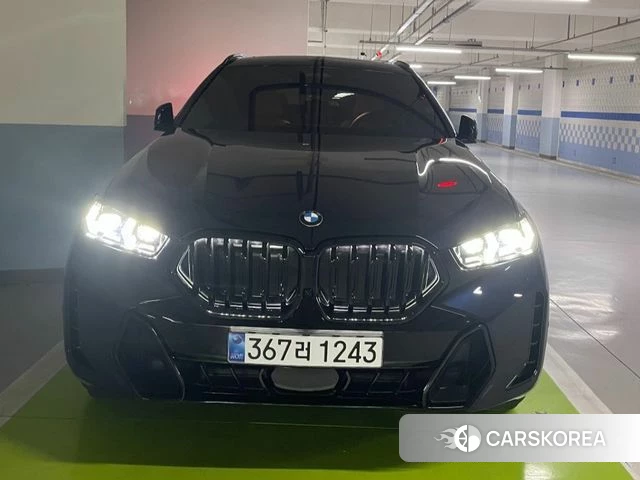 BMW X6 (G06) 2026 Черный из Кореи