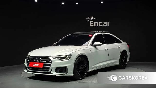 Audi A6 (C8) 2020 Белый из Кореи