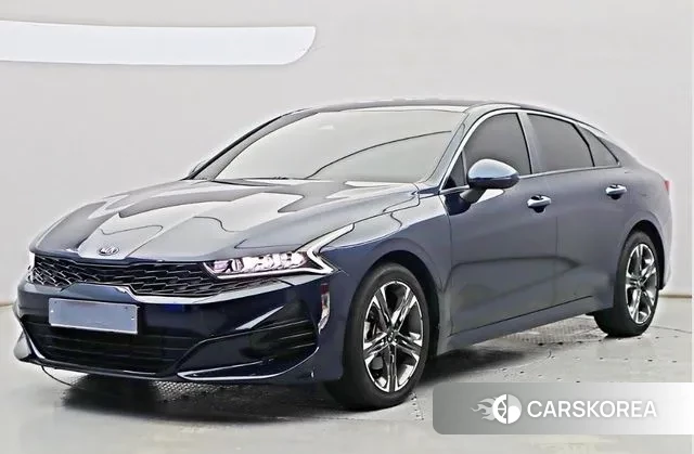 Kia K5 3rd generation 2021 Синий из Кореи