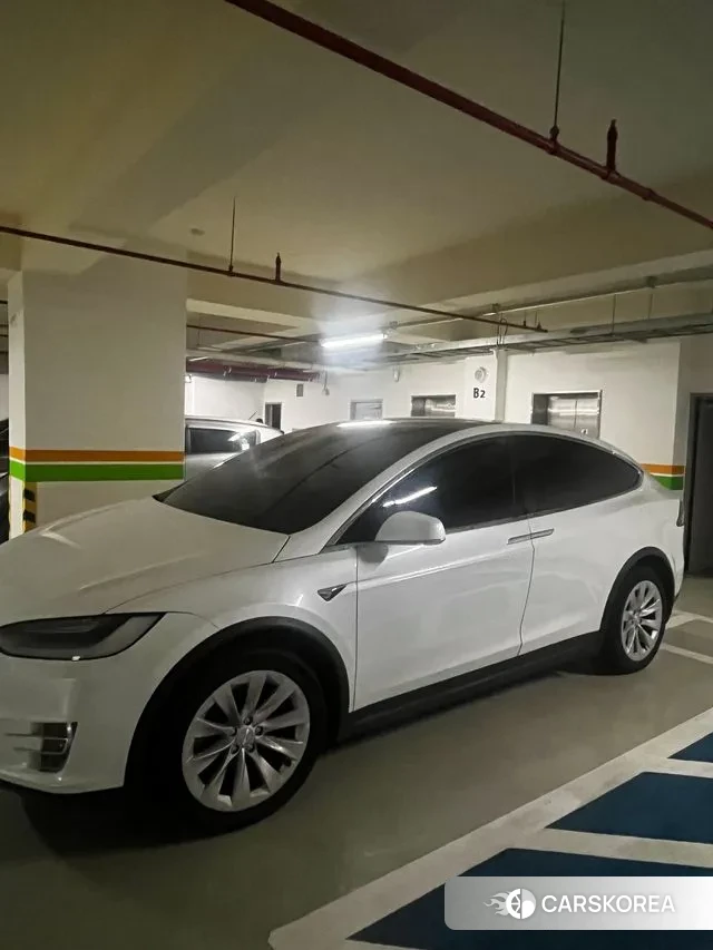 Tesla Model X 2020 Белый из Кореи
