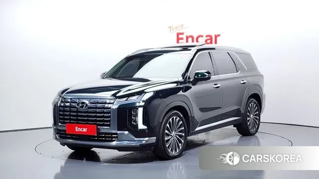 Hyundai The New Palisade 2022 Темно-зеленый из Кореи
