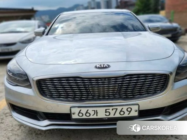 Kia More K9 2018 Серебряный из Кореи