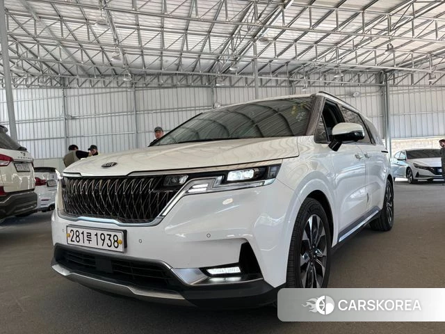 Kia Carnival 4th generation 2021 Белый из Кореи