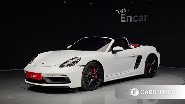 Porsche 718 Boxster 2018 Белый из Кореи