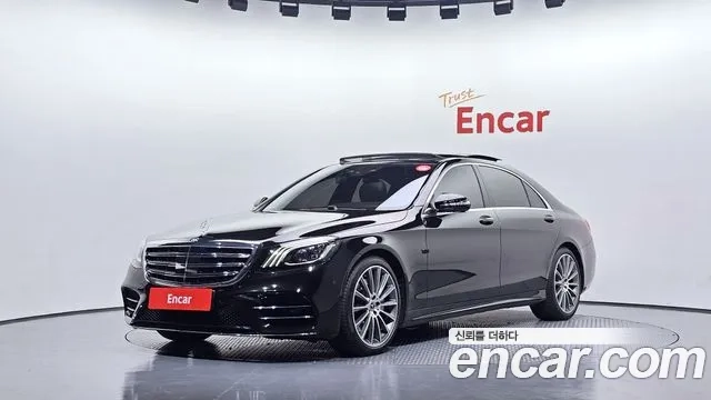 Mercedes-Benz S-Class W222 2018 Черный из Кореи