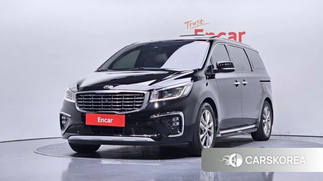 Kia The New Carnival 2018 Черный из Кореи
