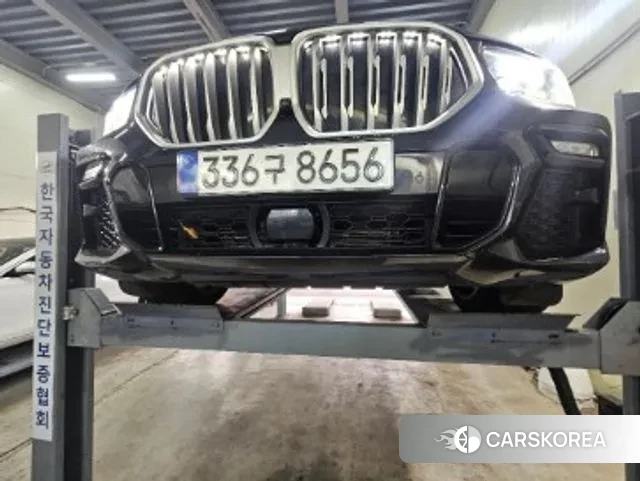 BMW X6 (G06) 2020 Черный из Кореи