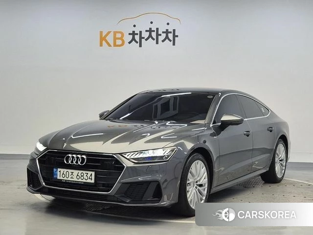 Audi A7 (4K) 2021 Серый из Кореи