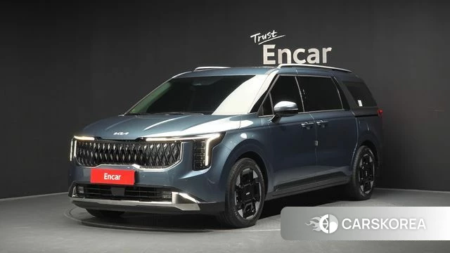Kia The New Carnival 4th Generation 2024 Небесно-голубой из Кореи