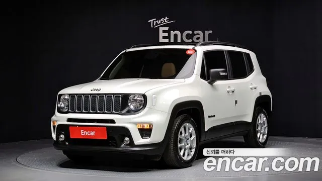 Jeep Renegade 2022 Белый из Кореи