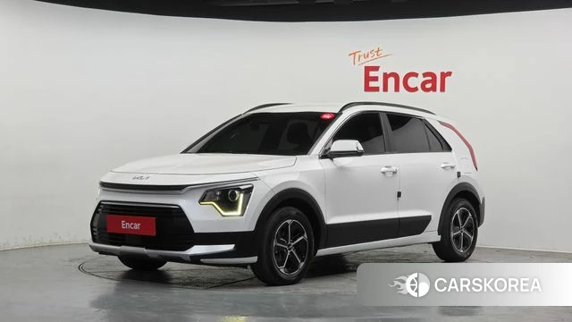 Kia Di Ol Nu Niro 2022 Белый из Кореи