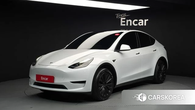 Tesla Model Y 2024 Белый из Кореи