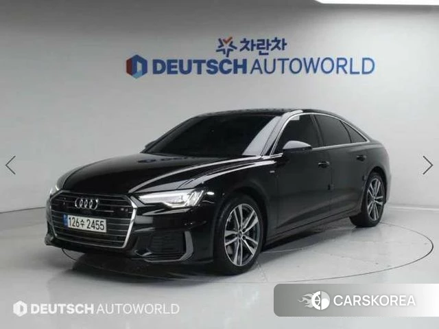 Audi A6 (C8) 2021 Черный из Кореи
