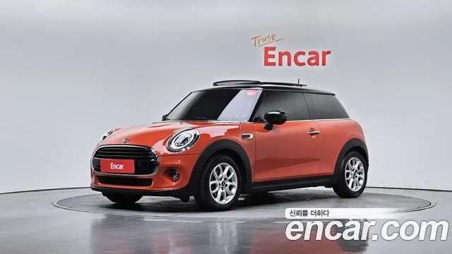 Mini Cooper 2020 Оранжевый из Кореи