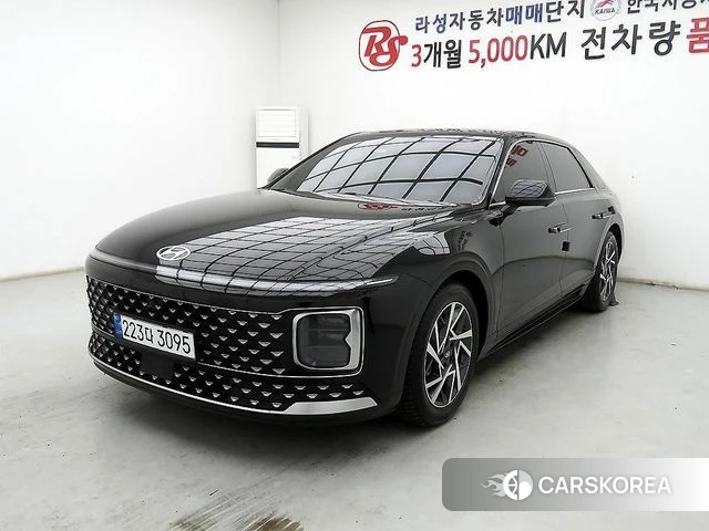 Hyundai Grandeur (GN7) 2023 Черный из Кореи