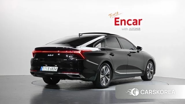 Kia K8 Hybrid 2022 Черный из Кореи