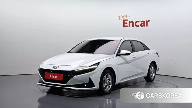 Hyundai Avante (CN7) 2020 Белый из Кореи
