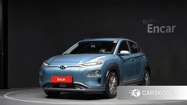 Hyundai Kona Electric 2018 Синий из Кореи