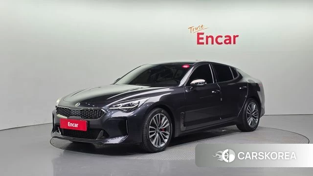 Kia Stinger 2018 Серый из Кореи