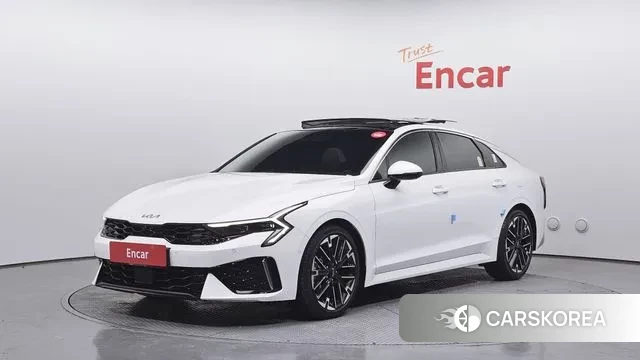 Kia The New K5 3rd generation 2024 Белый из Кореи