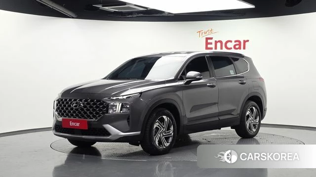 Hyundai The New Santa Fe 2022 Серый из Кореи