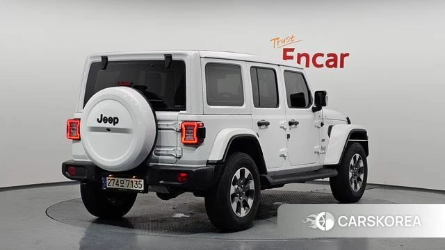 Jeep Wrangler (JL) 2021 Белый из Кореи
