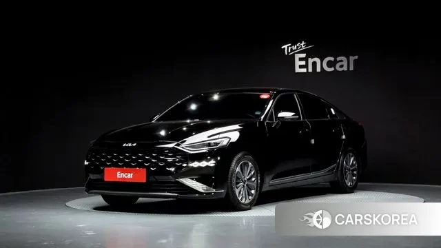 Kia K8 Hybrid 2023 Черный из Кореи