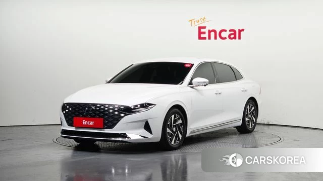 Hyundai The New Grandeur IG Hybrid 2022 Белый из Кореи