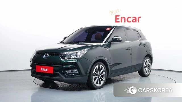 Ssangyong Tivoli Armor 2018 Темно-зеленый из Кореи