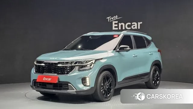 Kia The New Seltos 2022 Небесно-голубой из Кореи